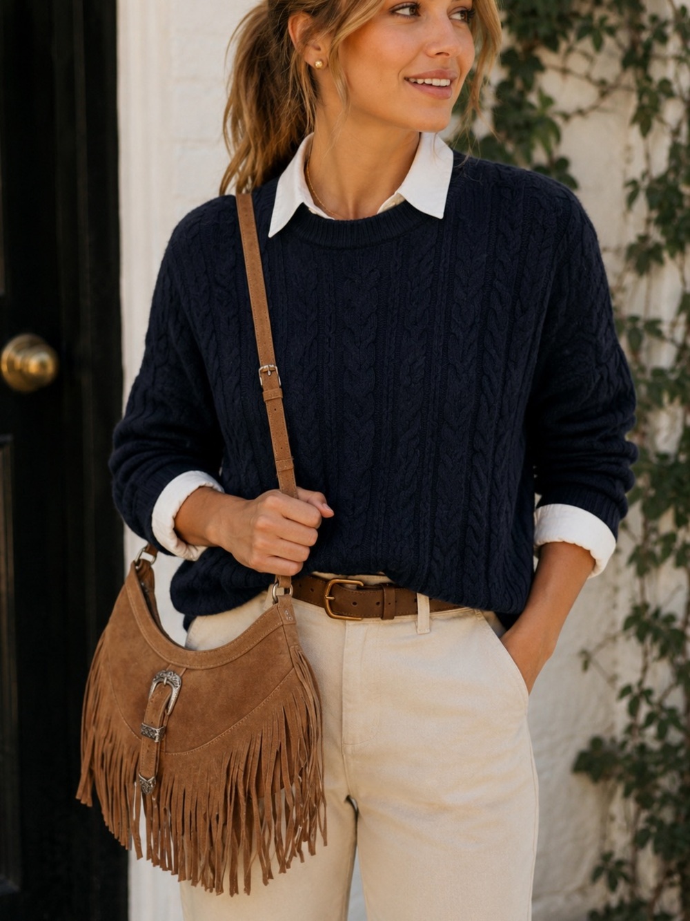 Western Fringe Shoulder Bag